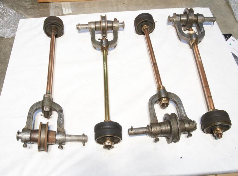 Four Pistons, Rods, Crosshead Forgings and Guide Roll