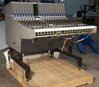 Section of Pinewood Sound Desk