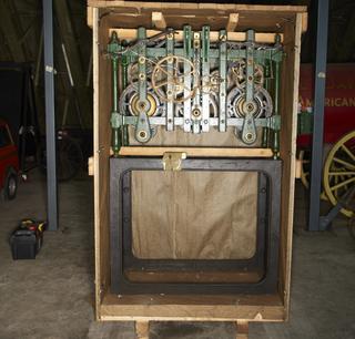 Three-Train Turret Clock Movement