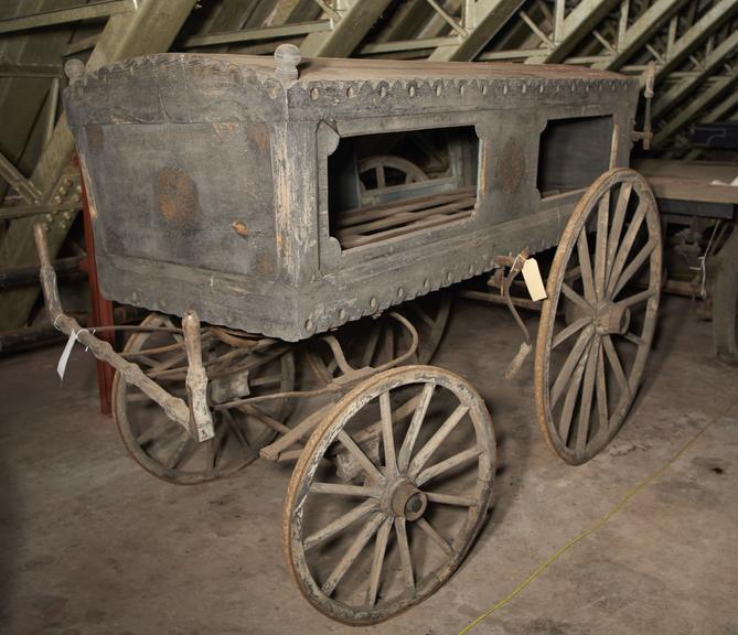 Hand Pushed Hearse