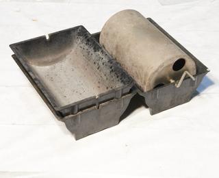 Processing Drum and Processing Trays for Gestetner Photo-Stencil Apparatus, c. 1958