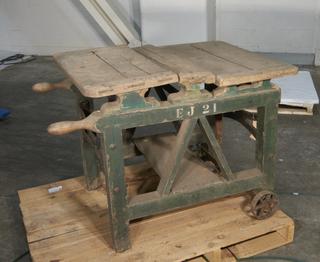 Trolley used with Scales for Weiging Paper