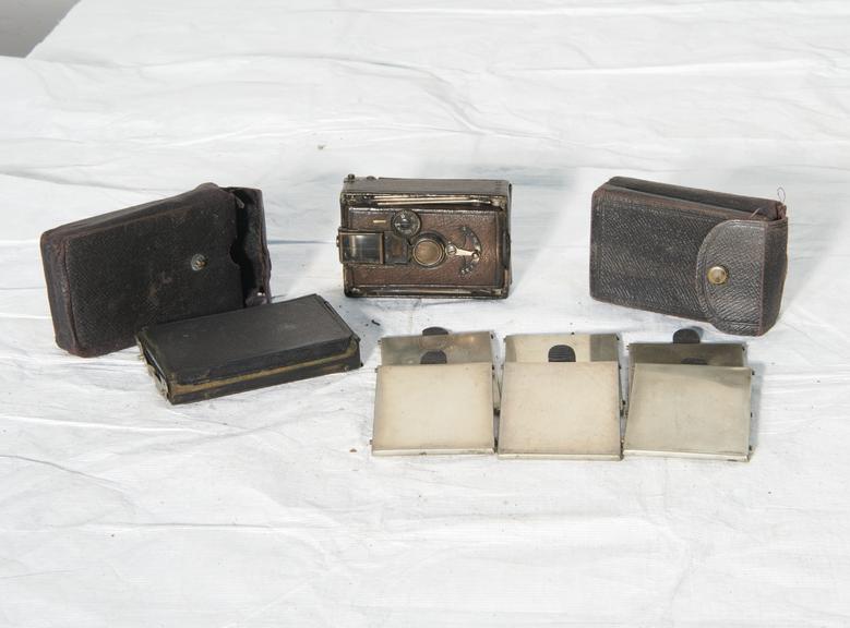 Miniature Folding French Camera