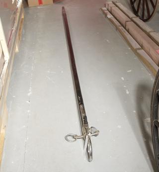 Drawbar for Four-wheeled Dog Cart, Late 19th Century