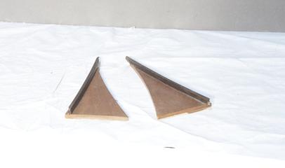 Pieces of Track for Model Railway Train