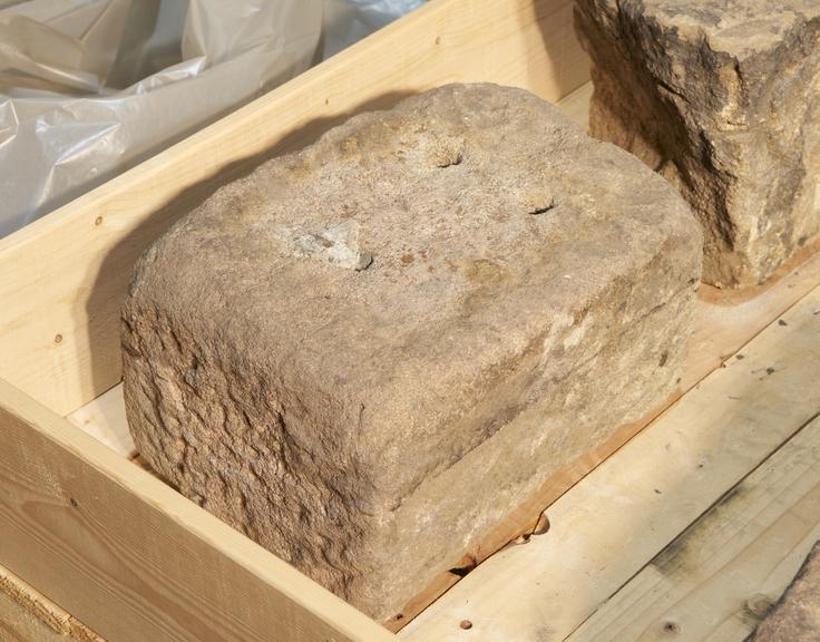 Stone Sleeper from the Middleton Railway, Leeds