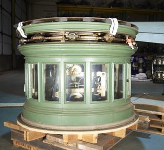 Base and Driving Clockwork Mechanism for Anvil Point Lighthouse