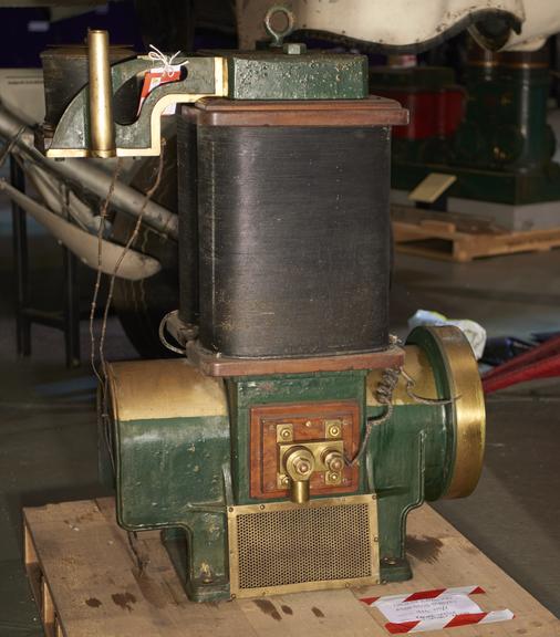 Dynamo from Parsons' Axial Flow Steam Turbine