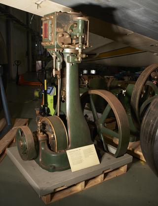 Vertical Steam Engine, 1891