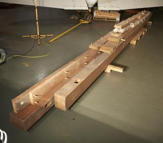 Walkways and Long Beams from the Aerial Tuning Inductor from the Rugby Radio Station, 1943-1966