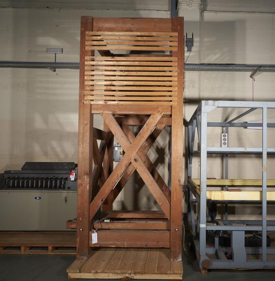 Tower for Coarse Tuning Assembly for the Aerial Tuning Inductor from the Rugby Radio Station, 1943-1966