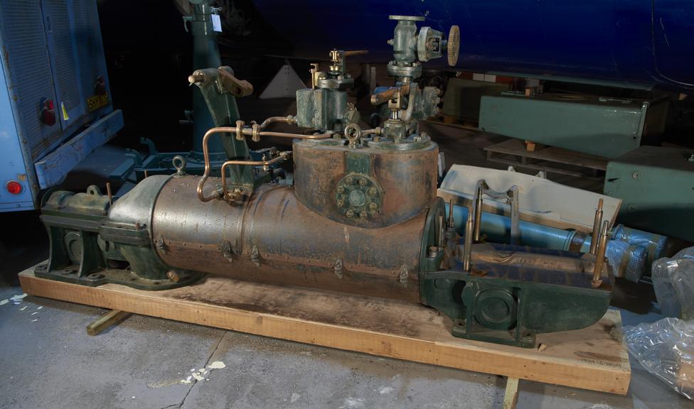 Turbine from Parsons' Axial Flow Steam Turbine