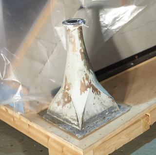 Waveguide Feeder for Microwave Horn used at Harrow Weald Radio Station, c. 1965-2000