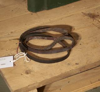 Belt for Hornsby-Akroyd Patent Safety Oil Engine