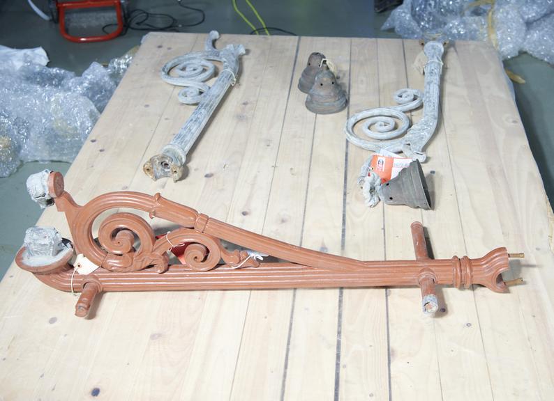 Brackets from Euston Station Railing