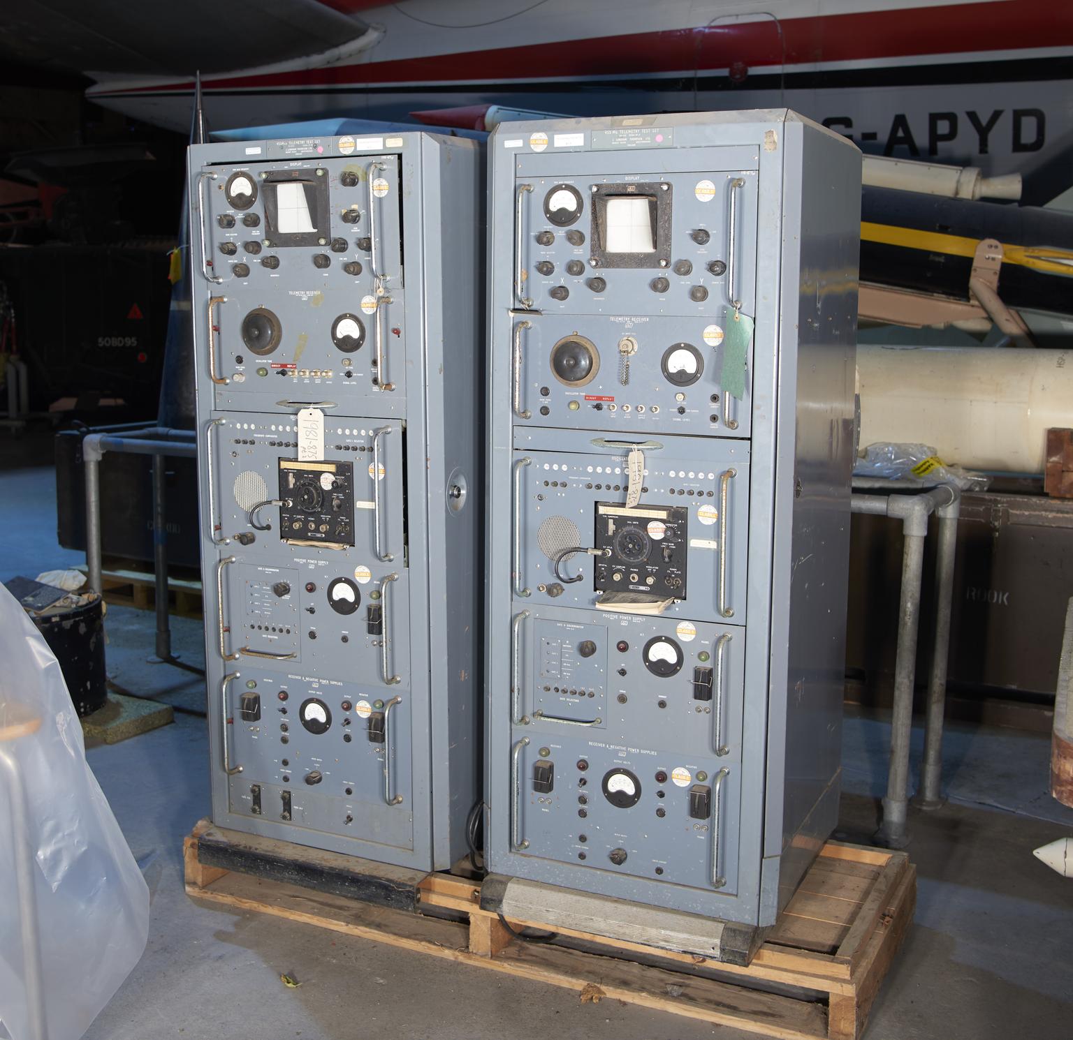 Ground Station Rack Two Racks for Skylark Telemetry Ground Station | Science Museum Group ...