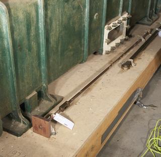 Inlet Valve Rod from Parsons' Axial Flow Steam Turbine