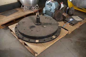 Low Pressure Cylinder Cover for Triple-Expansion Marine Steam Engine