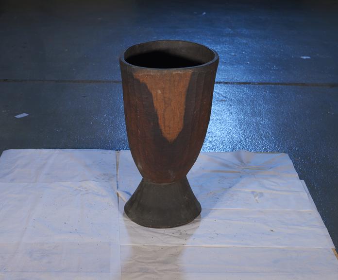 Wooden Pestle and Mortar