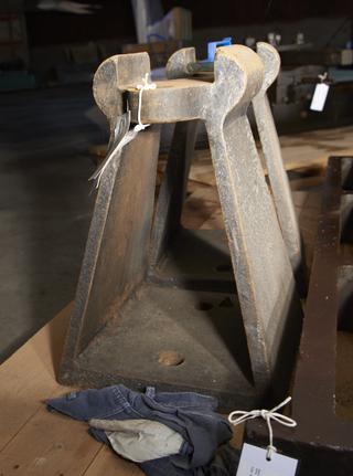 Stool for Heavy Facing Lathe