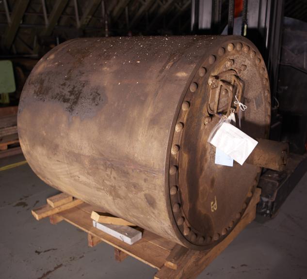 Cylindrical Iron Container Manufactured by Bertrams