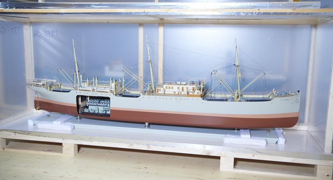 Model of the Motor Ship 'Selandia'