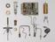 Prototypes of chemical detectors, including palladium transmodulators and a coulometric electron capture detector, made by James Lovelock