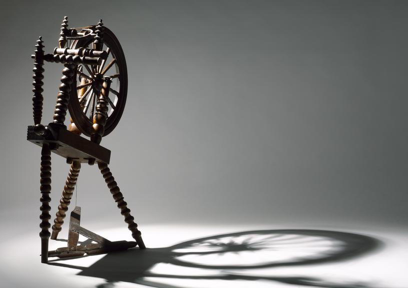 Spinning Wheel believed to have belonged to Richard Arkwright