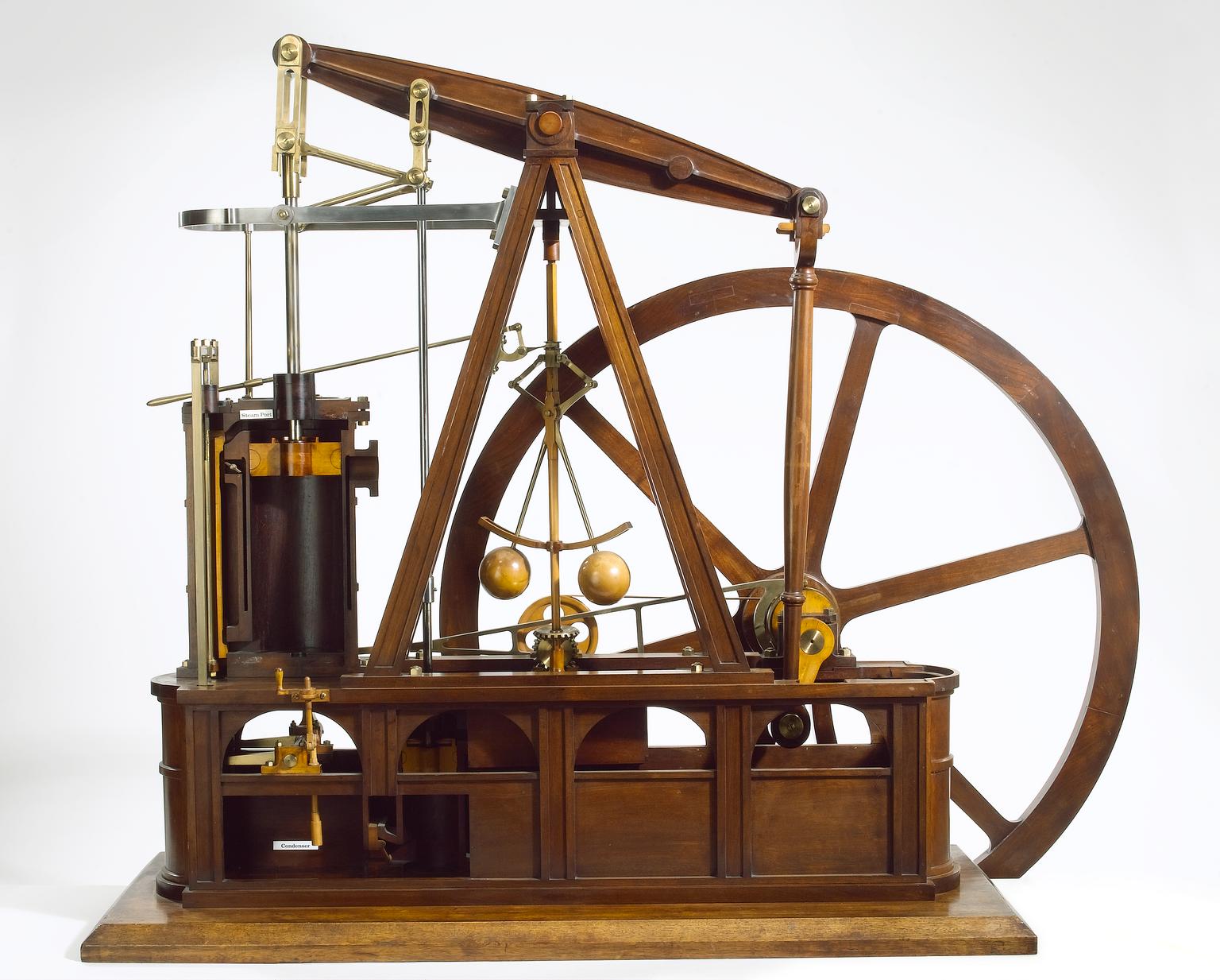 Sectional Model of a Beam Engine, 1866. | Science Museum Group Collection