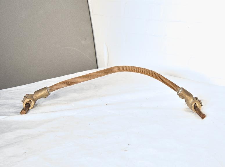 Flexible Cross Connection from Overhead Electrical Equipment from Great Indian Peninsular Railway