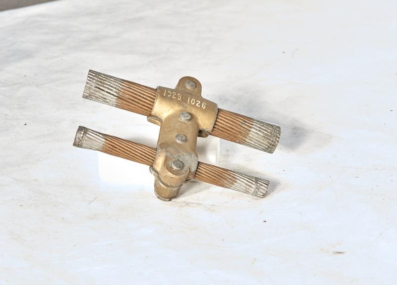 Contact and Auxiliary Wires Clip from Overhead Electrical Equipment from Great Indian Peninsular Railway