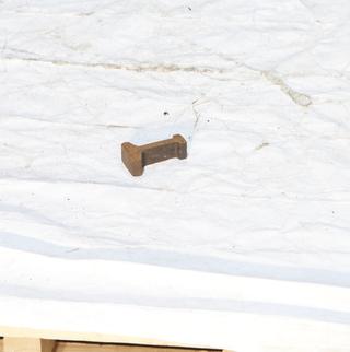 Section of Rail used in Tasmania