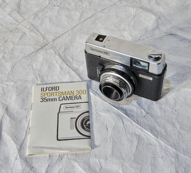 Ilford "Sportsman 300" 35mm. camera with original instructions