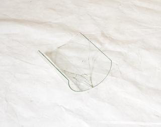 Glass Screen for Hopper Fed Magnesium Lamp