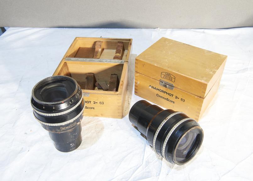 Matched Pair of Zeiss CinemaScope Projection Lenses