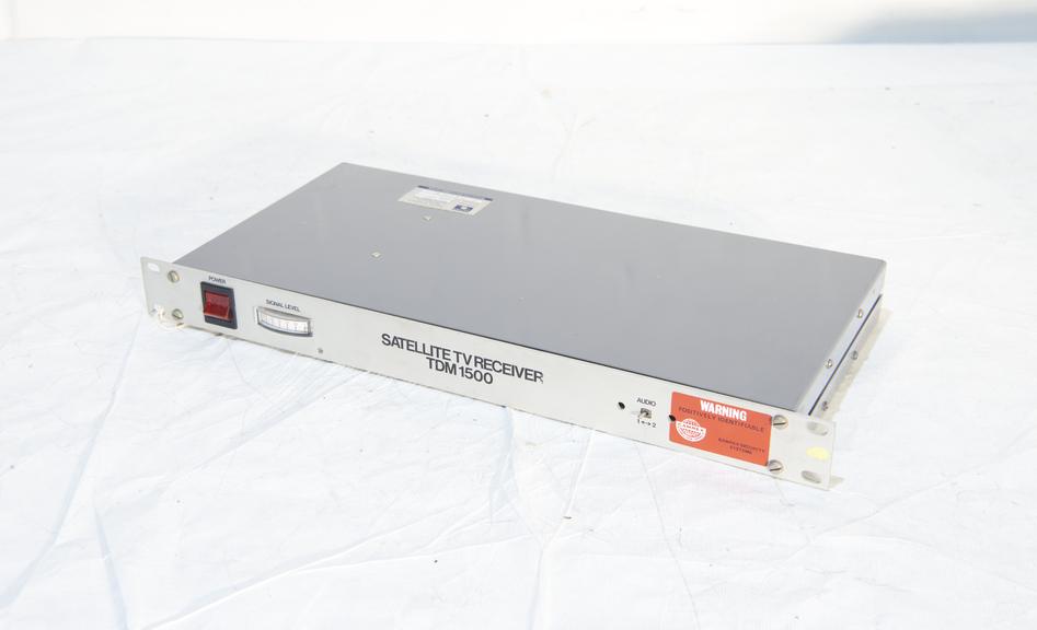 TDM 1500 casings 2 satellite television receiver.