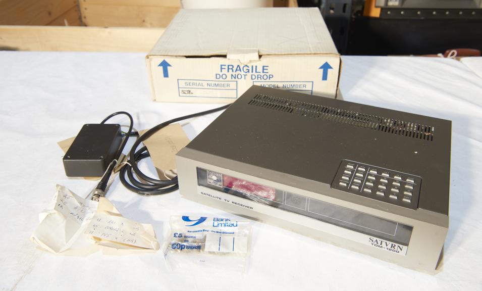 Saturn TDM 1200 satellite television receiver.