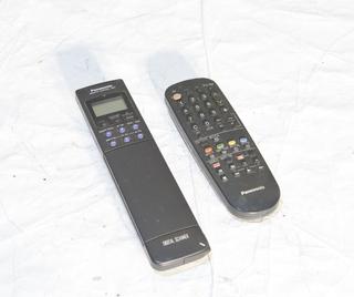 Two remote controls.