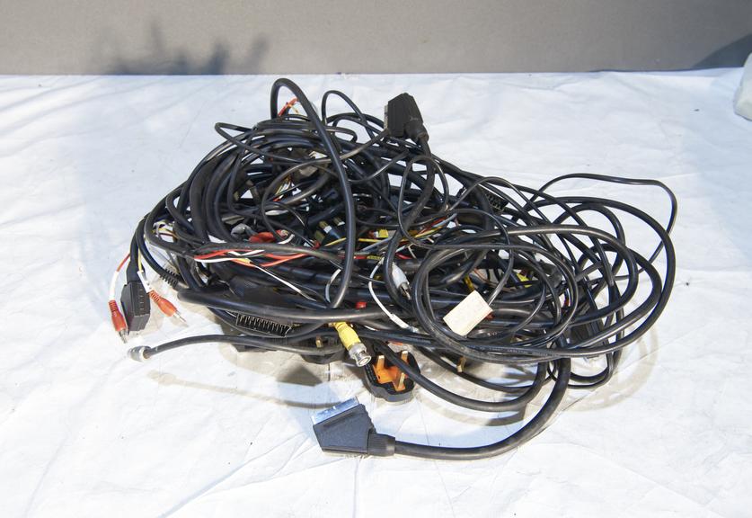 Various cables.