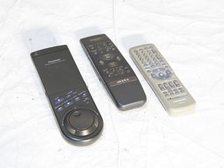 Three remote controls.