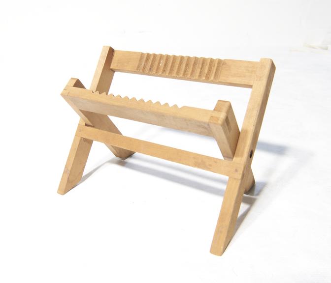 Wooden Drying Rack for Photographic Glass Plates