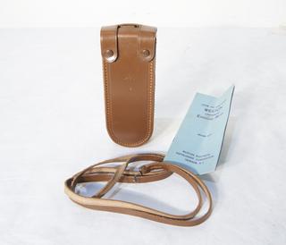 Leather Case and Strap, and Descriptive Booklet for Model 617 Universal Exposure Meter