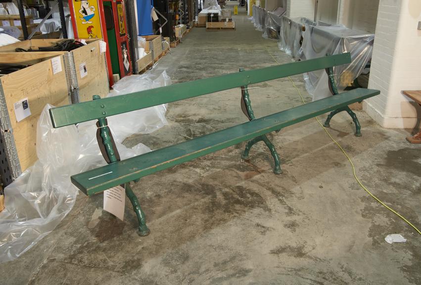 Wooden Station Seat