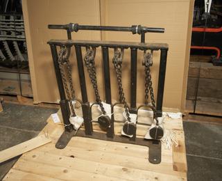 Signal Lever Frame, 4 Lever, Stirrup Frame