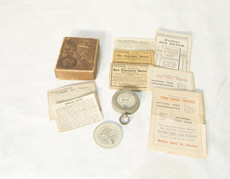 Watkins "Bee" Exposure Meter with Original Box and Instructions