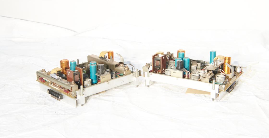 Two Marconi Television Camera Power Supply Unit Circuit Boards