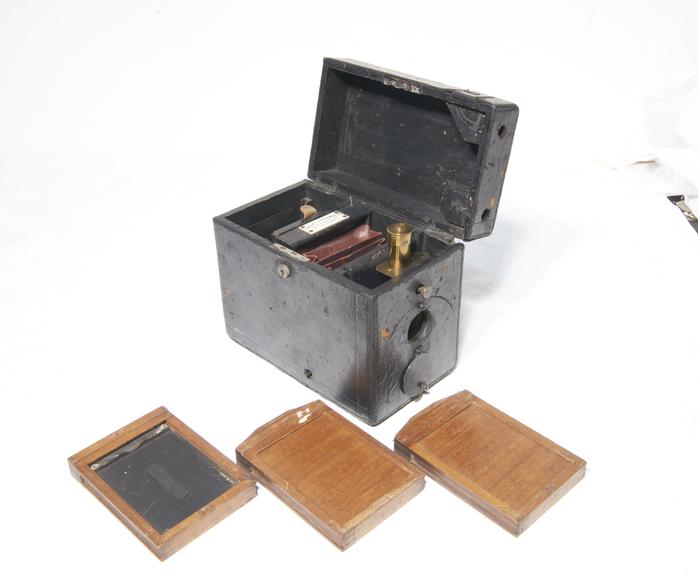 Despatch Detective Folding Camera in "Box" Case