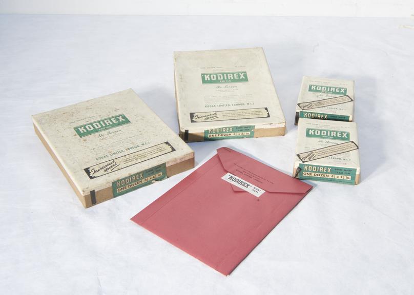 Four Boxes of "Kodinex X-Ray Film by Kodak Ltd