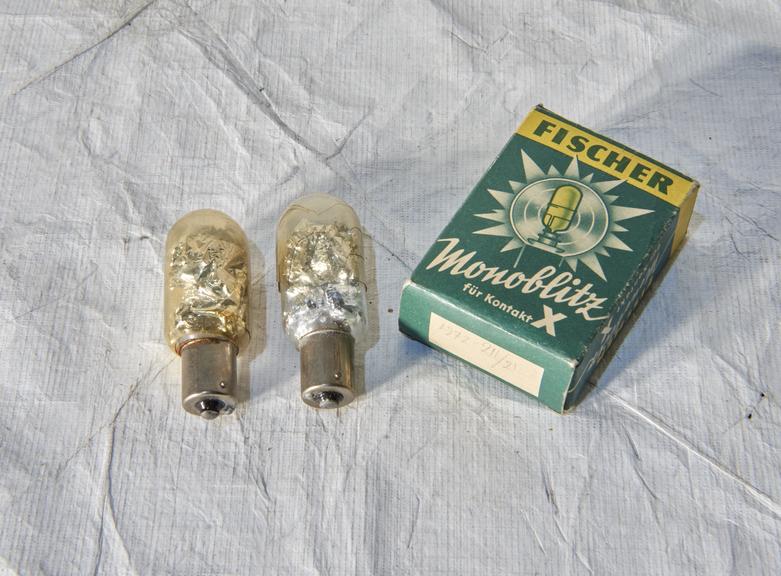 Two 'Morroblitz' Photo-Flash Bulbs in Original Carton