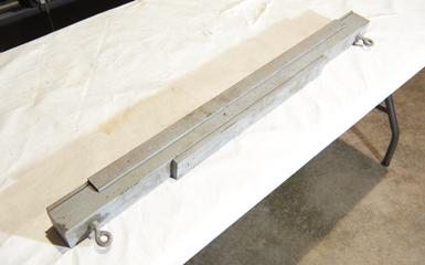 Wooden Support Beam for Svedberg Ultracentrifuge